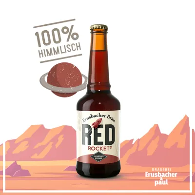 Erusbacher Bräu Red Rocket 69 - ab sofort erhältlich