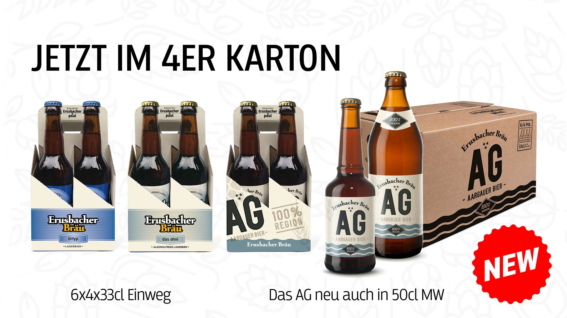 Brauerei Erusbacher & Paul AG Sortiment